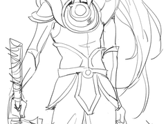 [릴레이그리기 94번째]새로운 달이 떠오르고 있다.