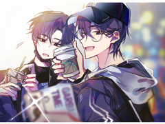 [가비지타임] 준향즈(뱅준) 포토카드 도안 배포