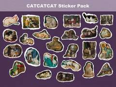 ::굿노트 스티커:: 찢어 붙인 고영님 스티커