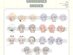 쪼꼼 테스타 굿노트 스티커
