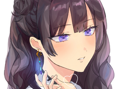 이즈루루 두상 낙서 커미션