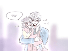 이즈루루 수채화 느낌 커미션