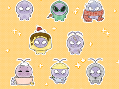 [래빈양파 굿노트 스티커🧅💜]