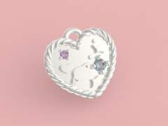 MinE 실버 목걸이 고정틀 커미션(sample)