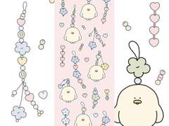 굿노트 스티커-챱챱이의 비즈키링