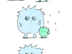 9년 캐해석 낙서