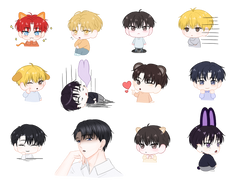 데못죽 스티커 유료도안