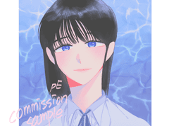 1인 두상 커미션