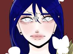 마리네뜨 빌런화 낙서