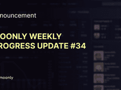 Moonly weekly progress update #34