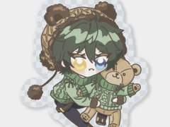 테디베어 미카 키링 도안