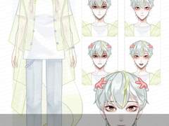 버츄얼 캐릭터 일러스트