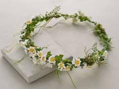 모브가 준 화관을!