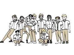 2학년 4반 단체사진