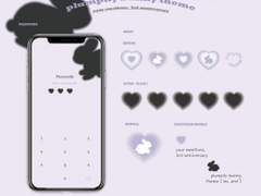 plumpily bunny purple theme / 애플 ios ver.
