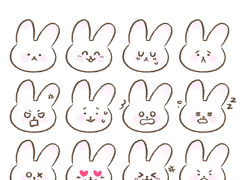 [굿노트 스티커] 해피 래피