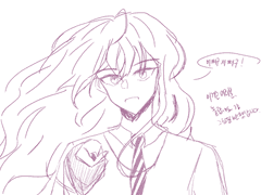 일단 미리 공개하는 해포au 반다인(sketch)