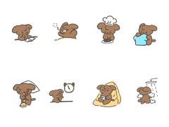 스티커🤦‍♀️? 용