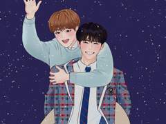 아기 은콩 어부바