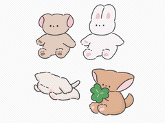 동물화 굿즈 커미션