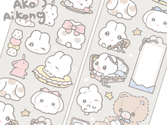 토끼럽 스티커ㅣ 굿노트용