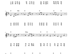 [사호 평온자의 전자 악보][단선]시계(동요) *멤버십 전용