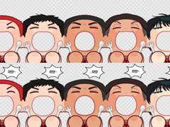 슬램덩크 와앙포카 도안