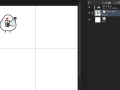 클립 스튜디오 중앙 정렬 오토 액션 만들기