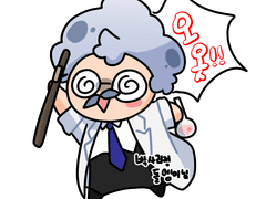 출석체크 1등한 멋찐 고래문어들!