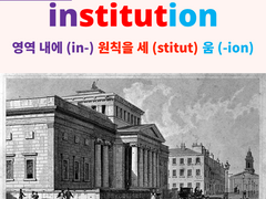 institution (institution vs. institute)