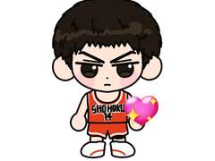 슬램덩크 정대만 키링 도안 공유