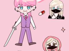 산즈 /스티커 도안 공유