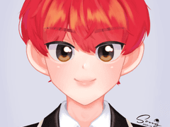 팀샐 학생증 사진 그림