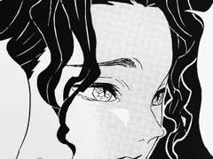 그물에 든 고기.