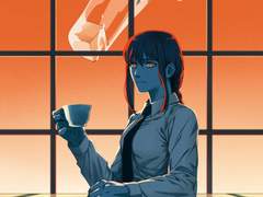 체인소 맨 마키마 낙서