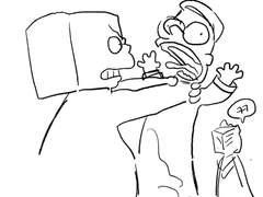 전직 밀레시안이 사기계약으로 로보토미 하는 만화