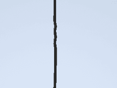 소닉 프론티어 꽈배기 모델링