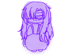 어리석은 어머니, 즈려밟힌 파란색 잔불.