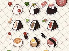 [굿노트] 동글동글 주먹밥 친구들 스티커🍙