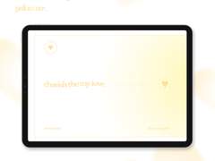 굿노트 만년형 // cherish the my love - yellow ver.