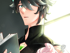 [원신]알하이탐 생일 기념 일러스트