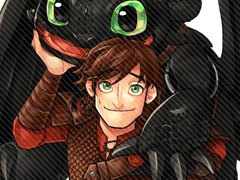 드래곤 길들이기 드래곤과 함께하는 포토카드 (유료배포)