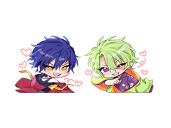 앙스타 이브 스티커 도안 배포