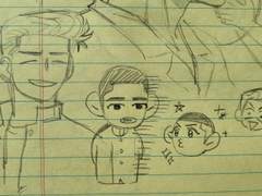 슬램덩크 손그림 낙서 백업