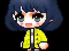 길드 이벤트 경품 - 메이플 캐릭터 형식 도트