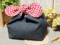 핸드메이드 도시락 가방 겸 다용도 파우치