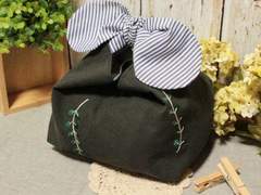 핸드메이드 도시락 가방 겸 다용도 파우치