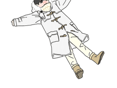 白 투명포카 도안