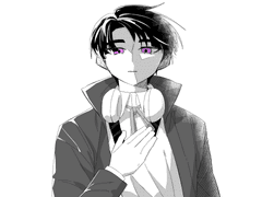 그는 언제나 그 자리에 서 있었다.