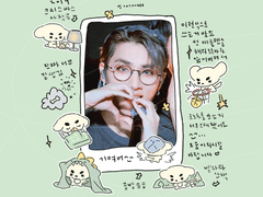 샤오쥔 칼선 스티커 굿노트용